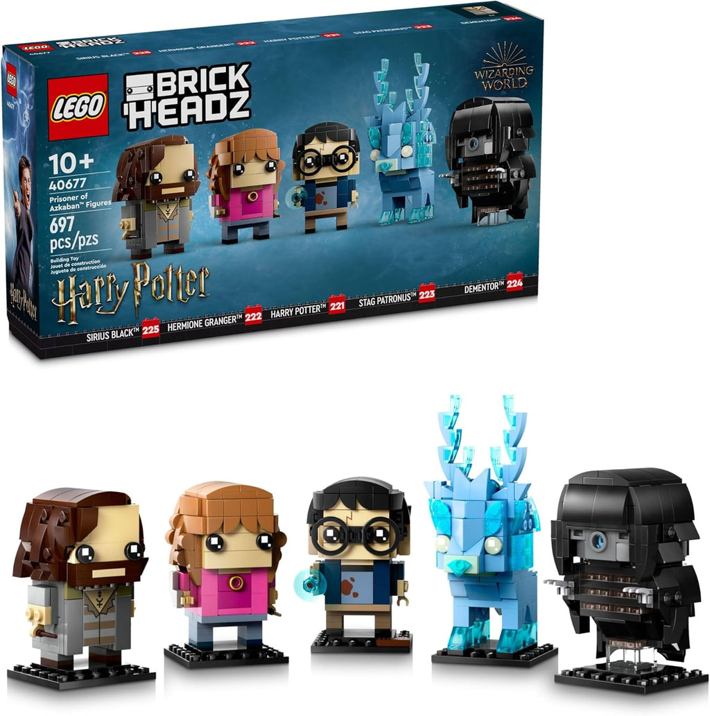 LEGO Brickheadz Harry Potter Prisoner of Azkabans Figures #40677