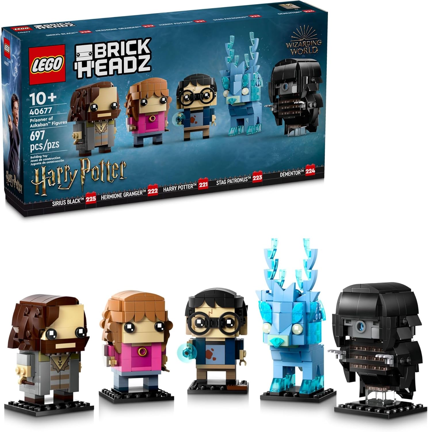 LEGO Brickheadz Harry Potter Prisoner of Azkabans Figures #40677