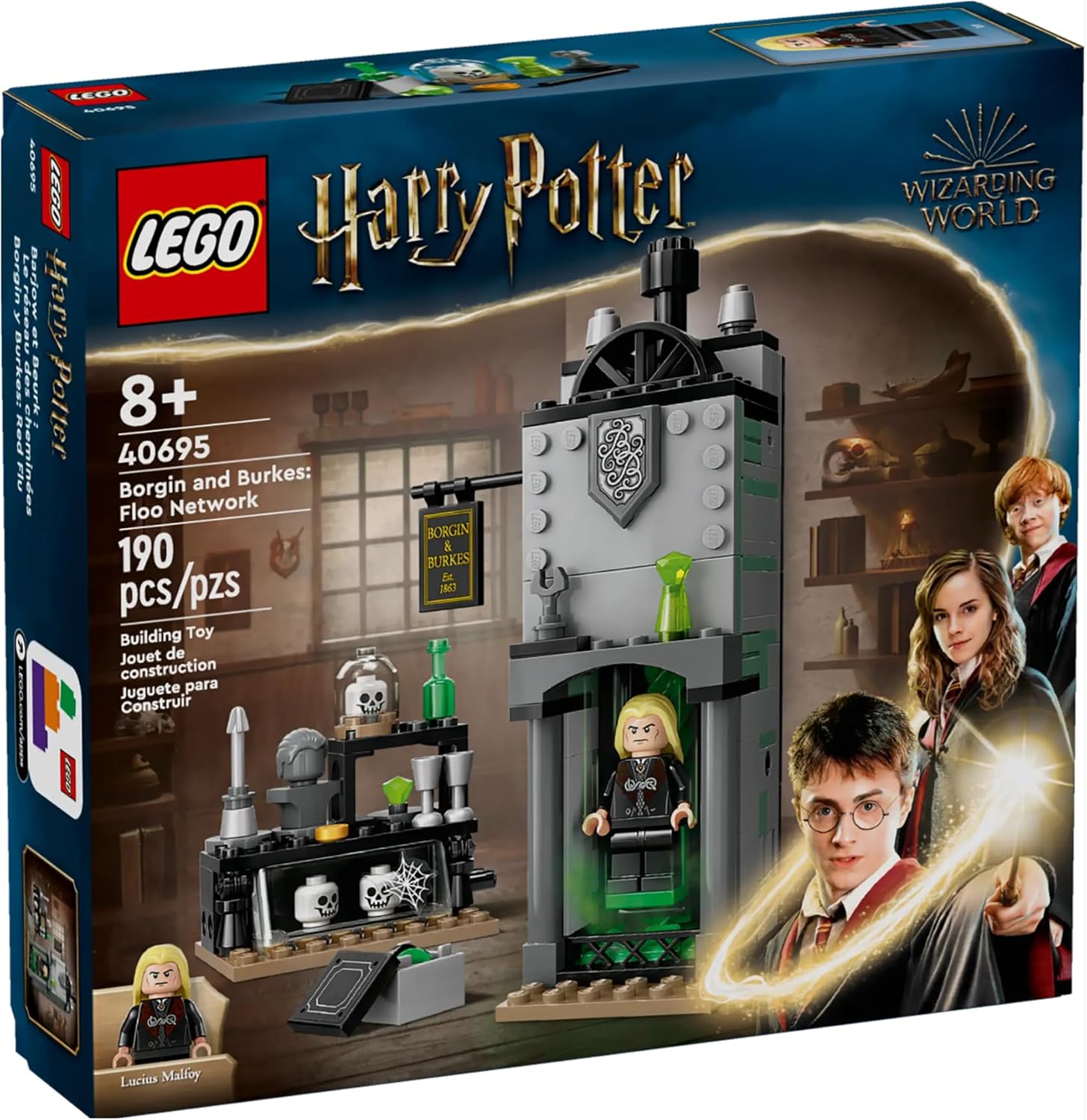 LEGO Harry Potter Borgin and Burkes Floo Network 40695