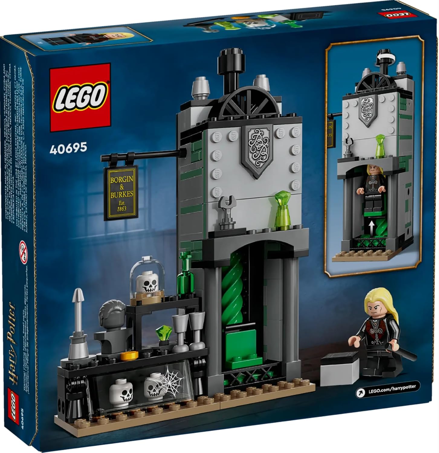 LEGO Harry Potter Borgin and Burkes Floo Network 40695