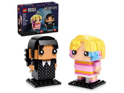 LEGO Brickheadz Webnesday et Enid #40750