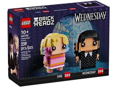 LEGO Brickheadz Webnesday et Enid #40750