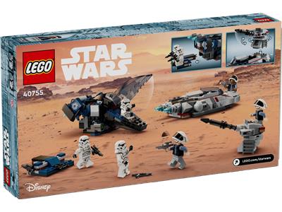 LEGO Star Wars Imperial Dropship vs Rebel Scout Speeder 40755