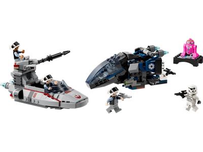 LEGO Star Wars Imperial Dropship vs Rebel Scout Speeder 40755