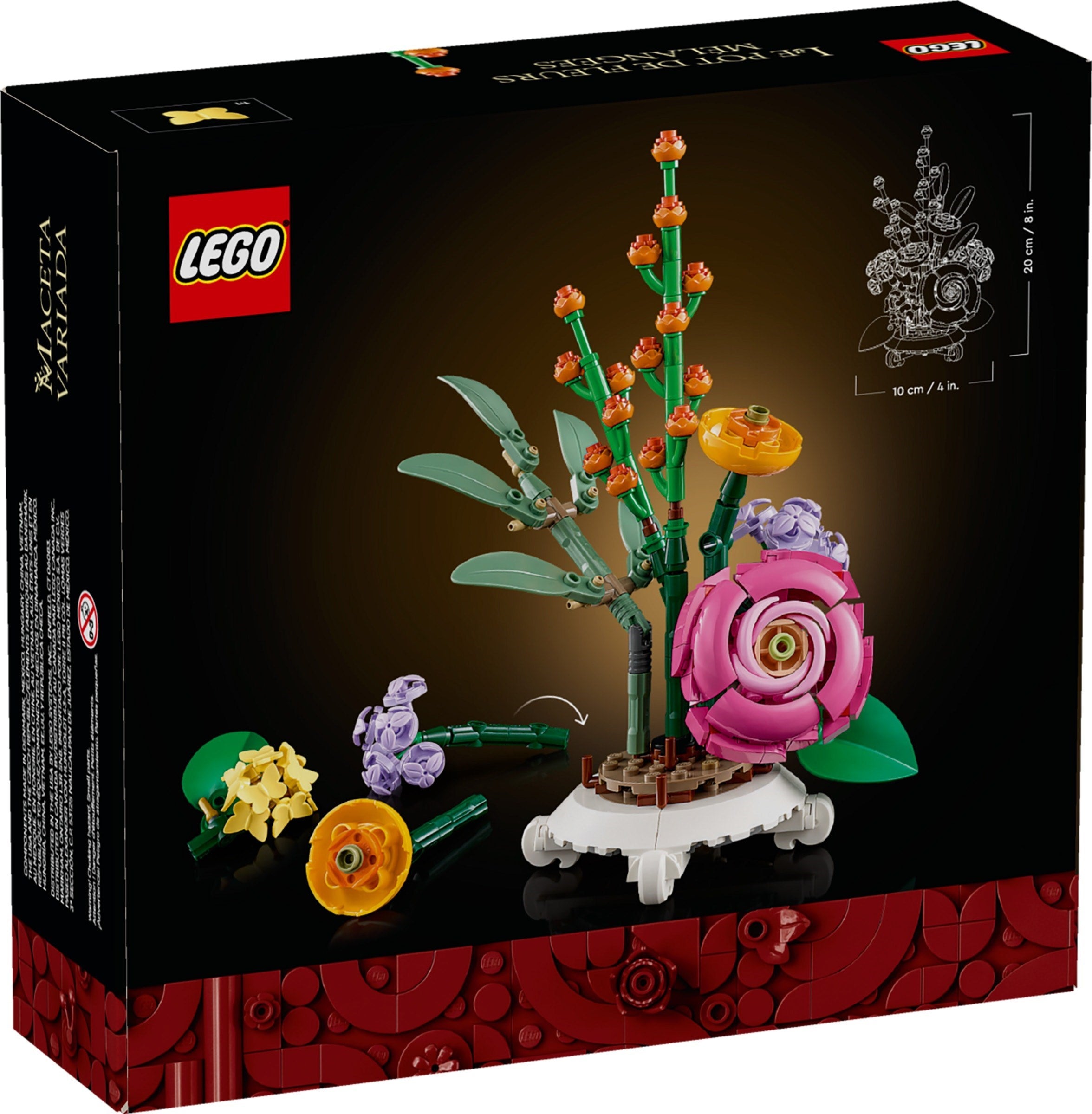 LEGO Botanicals Mixed Flowerpot #40762