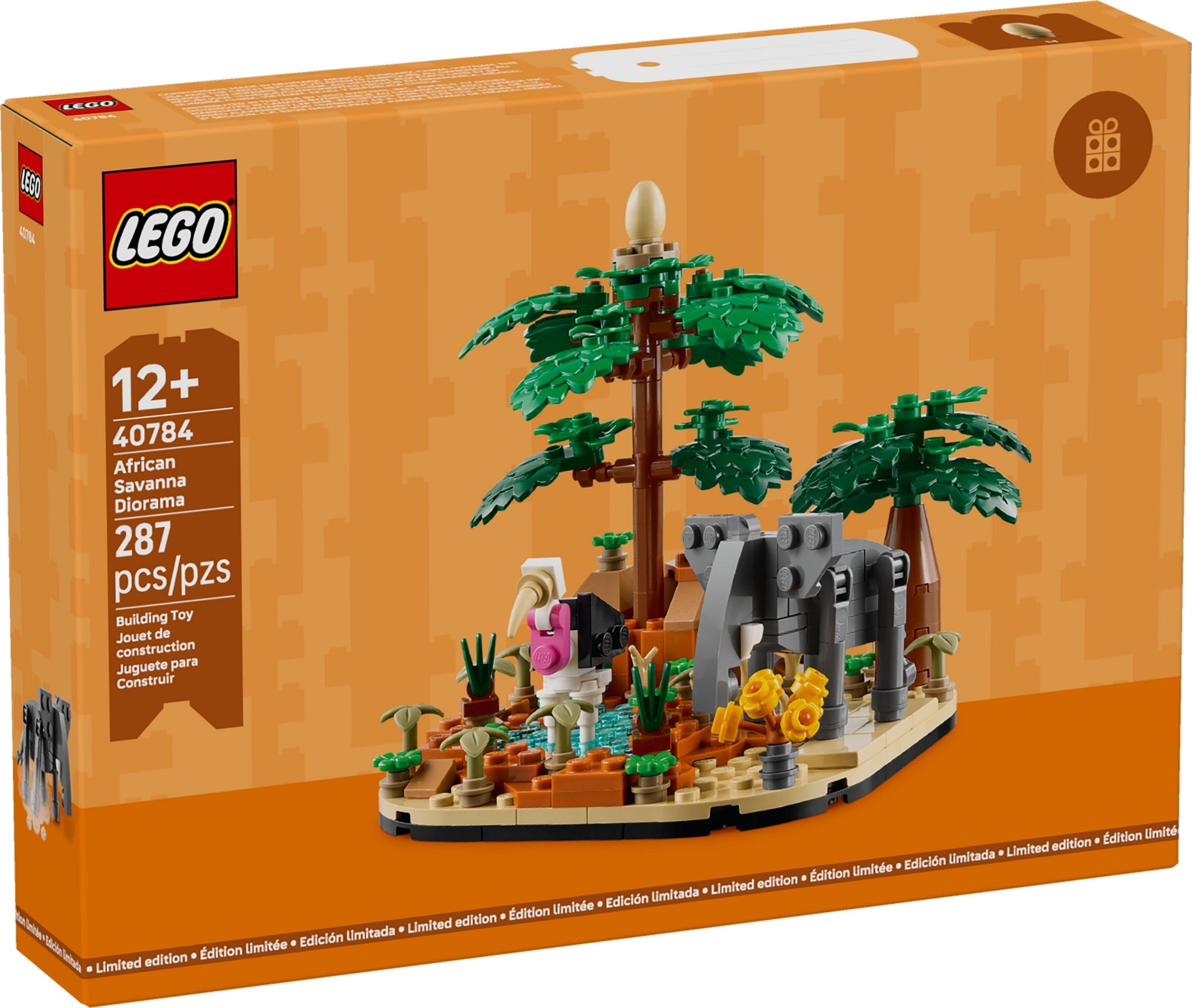 LEGO African Savanna Diorama #40784