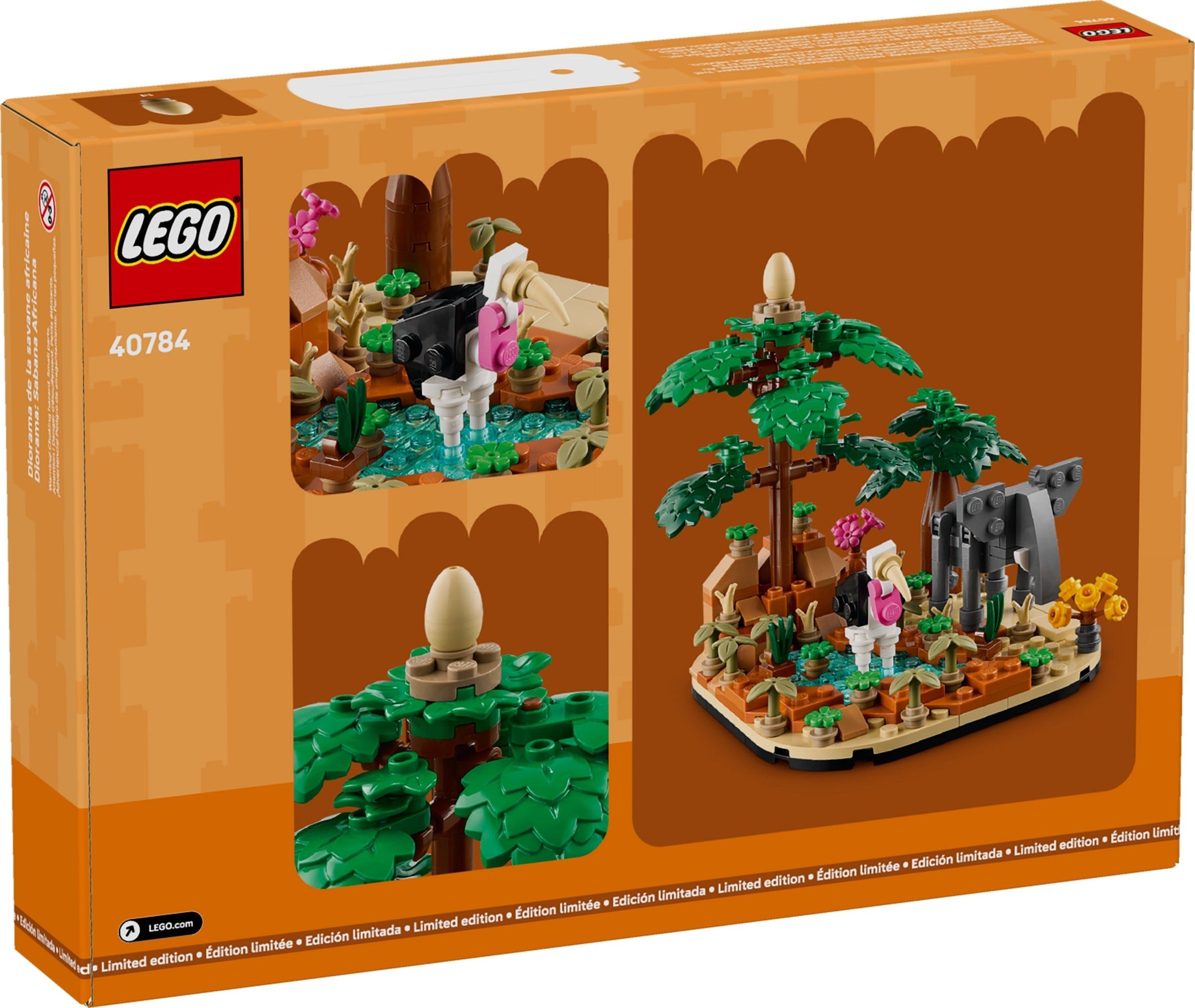 LEGO African Savanna Diorama #40784