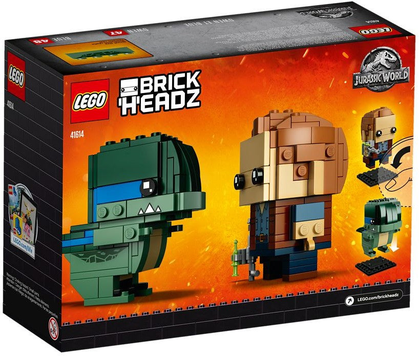 LEGO Brickheadz Jurassic World Owen & Blue #41614