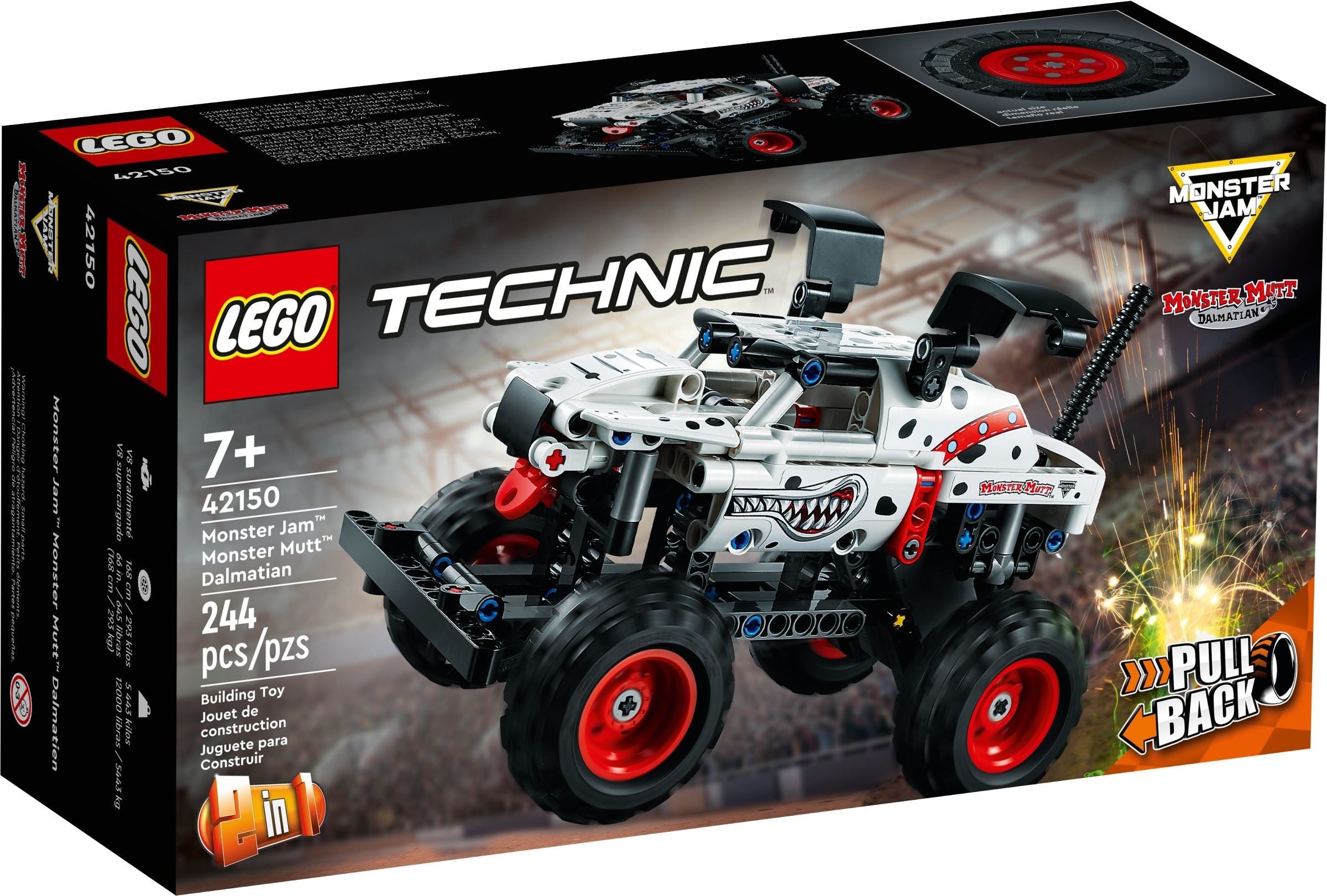 LEGO Technic Monster Jam Monster Mutt Dalmatian #42150