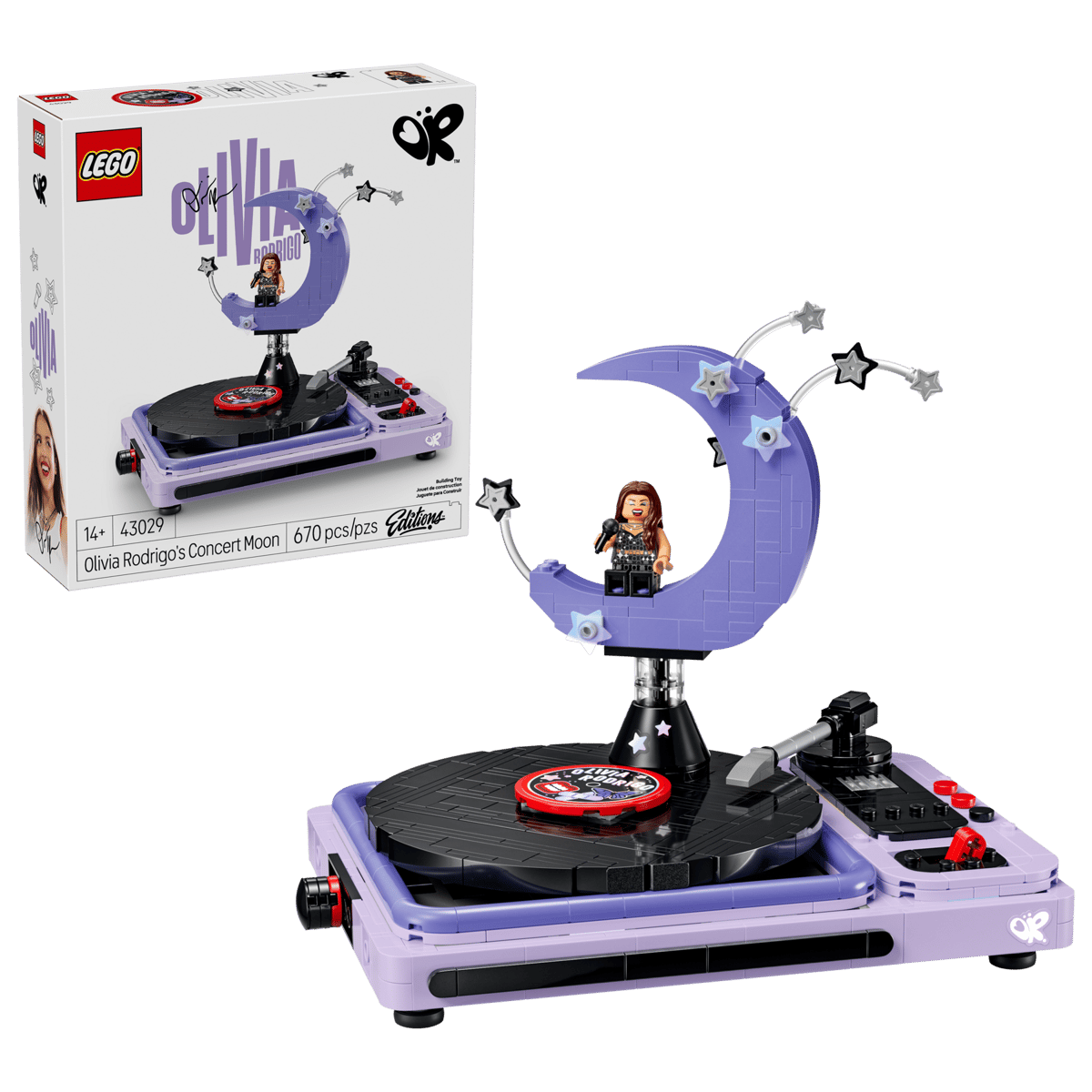 LEGO® Editions Olivia Rodrigo's Concert Moon 43029
