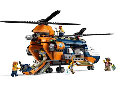 LEGO City Jungle Explorer Helicopter at Base Camp 60437