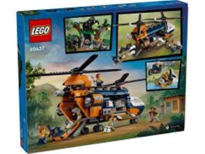 LEGO City Jungle Explorer Helicopter at Base Camp 60437