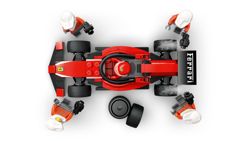 LEGO® City F1 Pit Stop & Pit Crew with Ferrari Car 60443
