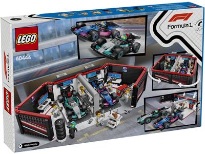 LEGO City Formula 1® F1® Garage & Mercedes-AMG® & Alpine Cars 60444
