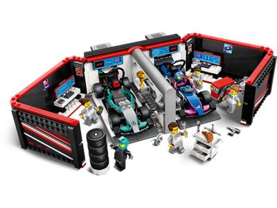 LEGO City Formula 1® F1® Garage & Mercedes-AMG® & Alpine Cars 60444