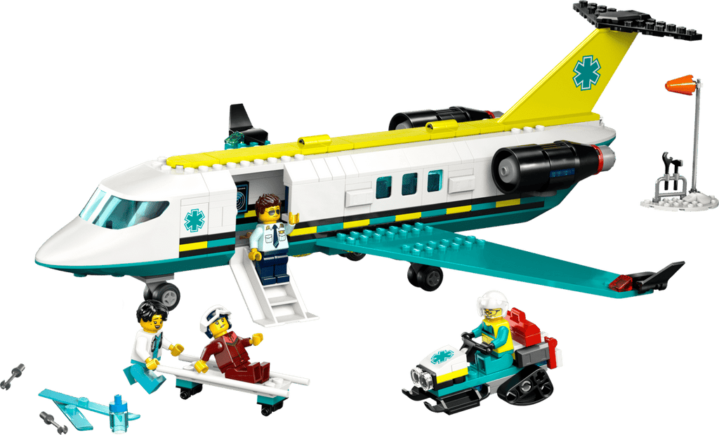 LEGO® City Emergency Air Ambulance Airplane 60465