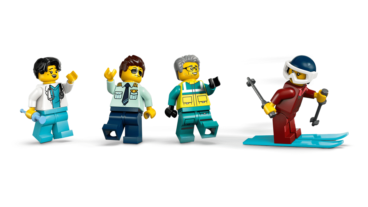 LEGO® City Emergency Air Ambulance Airplane 60465