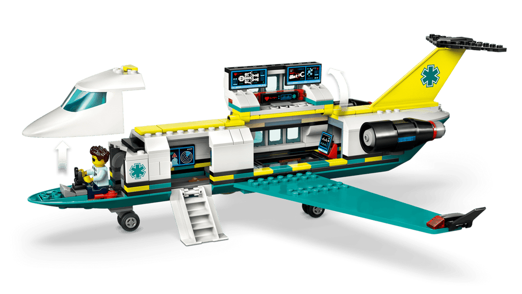 LEGO® City Emergency Air Ambulance Airplane 60465
