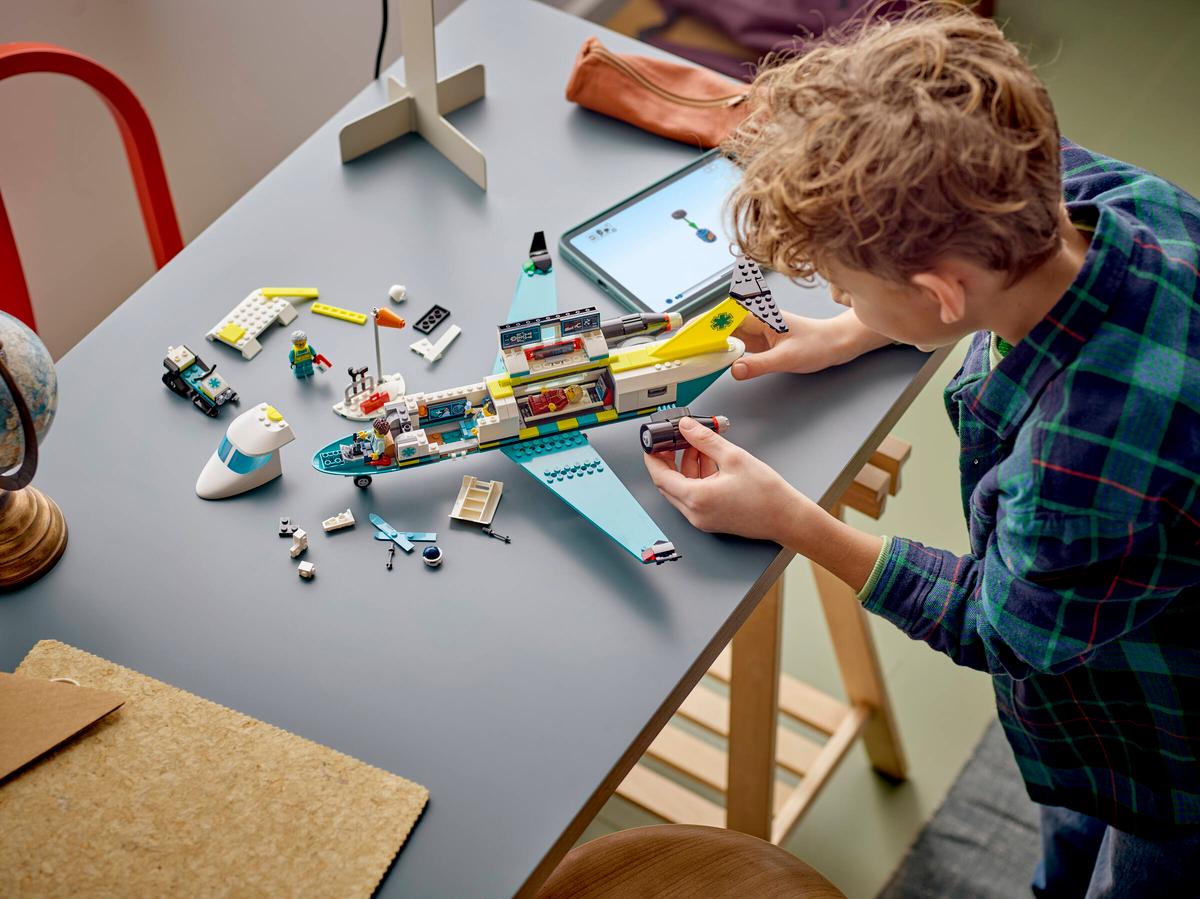 LEGO® City Emergency Air Ambulance Airplane 60465