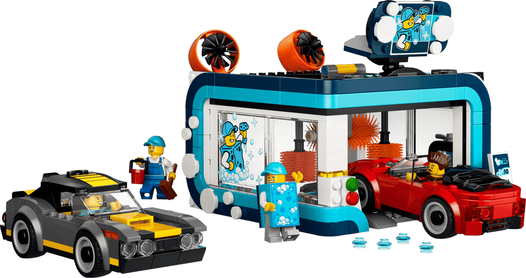 LEGO® City Drive-Through Car Wash 60497