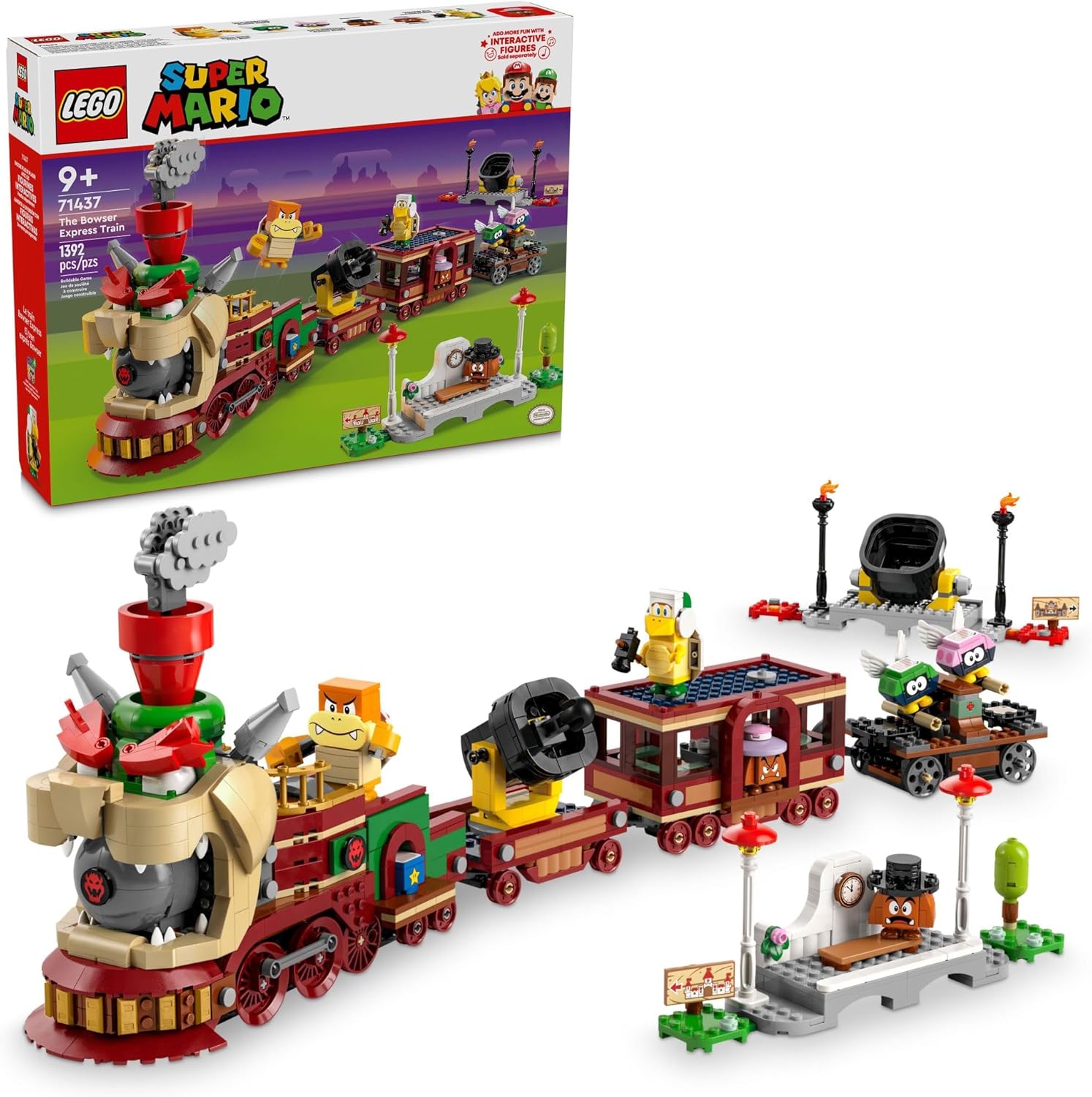 LEGO Super Mario The Bowser Express Train 71437