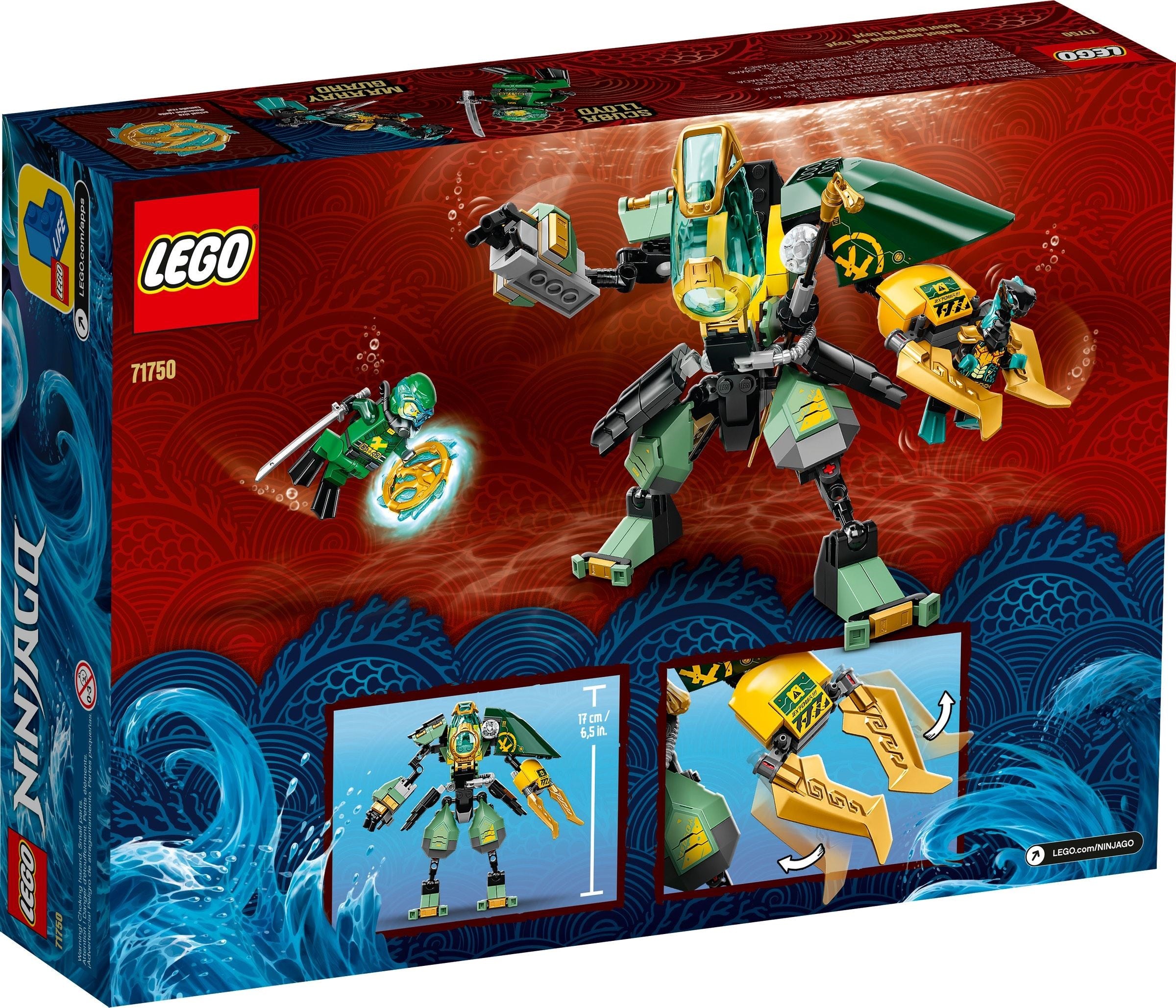 LEGO Ninjago Lloyd's Hydro Mech #71750