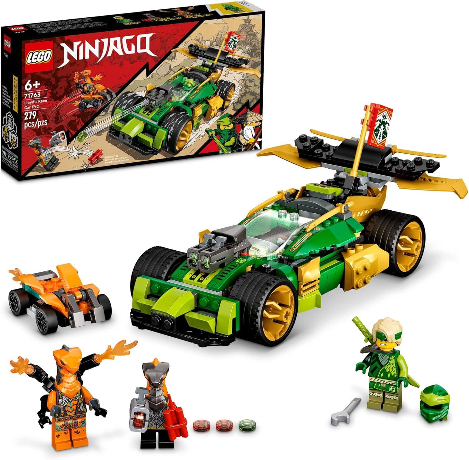 LEGO Ninjago Lloyd's Race Car EVO #71763