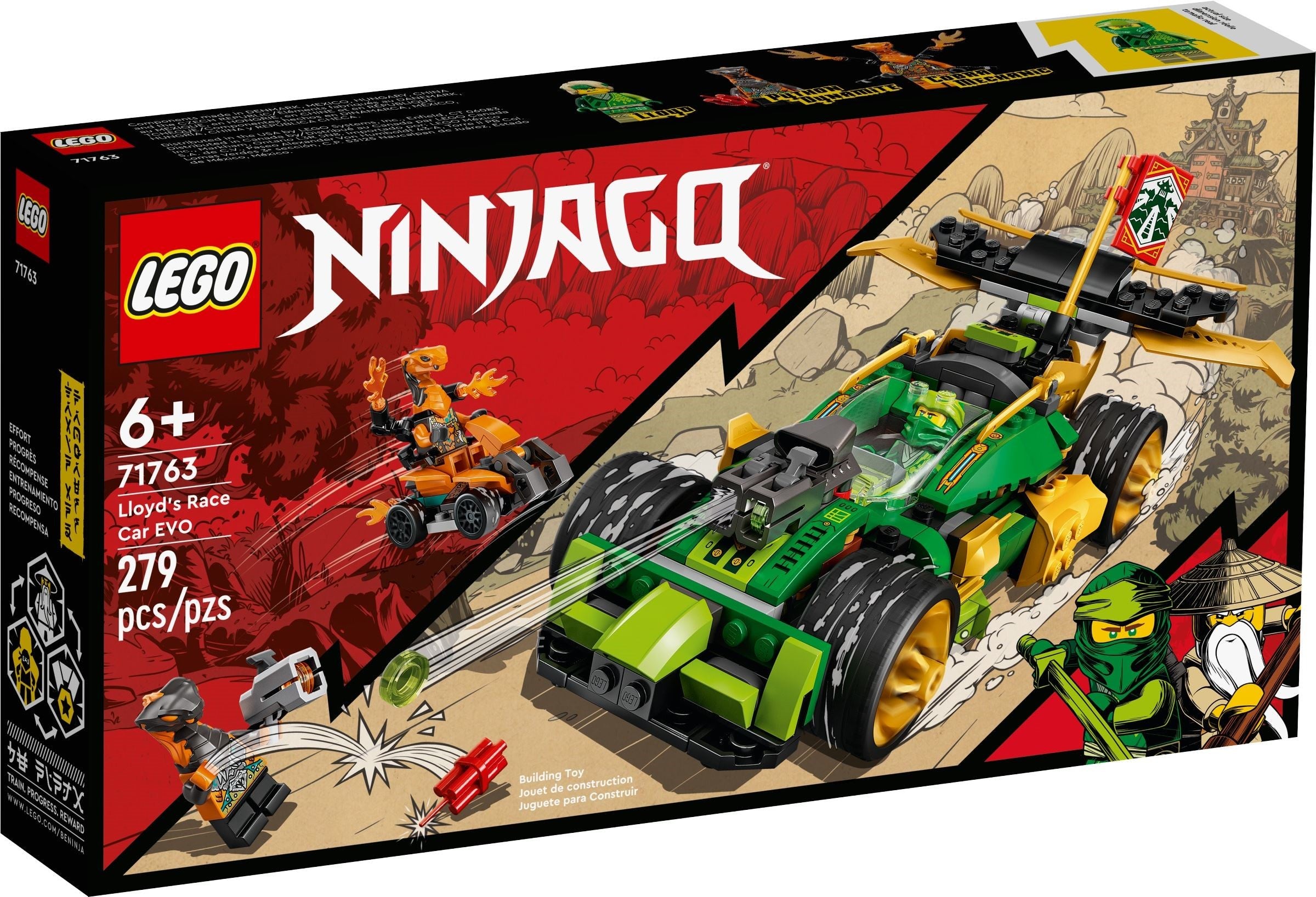 LEGO Ninjago Lloyd's Race Car EVO #71763