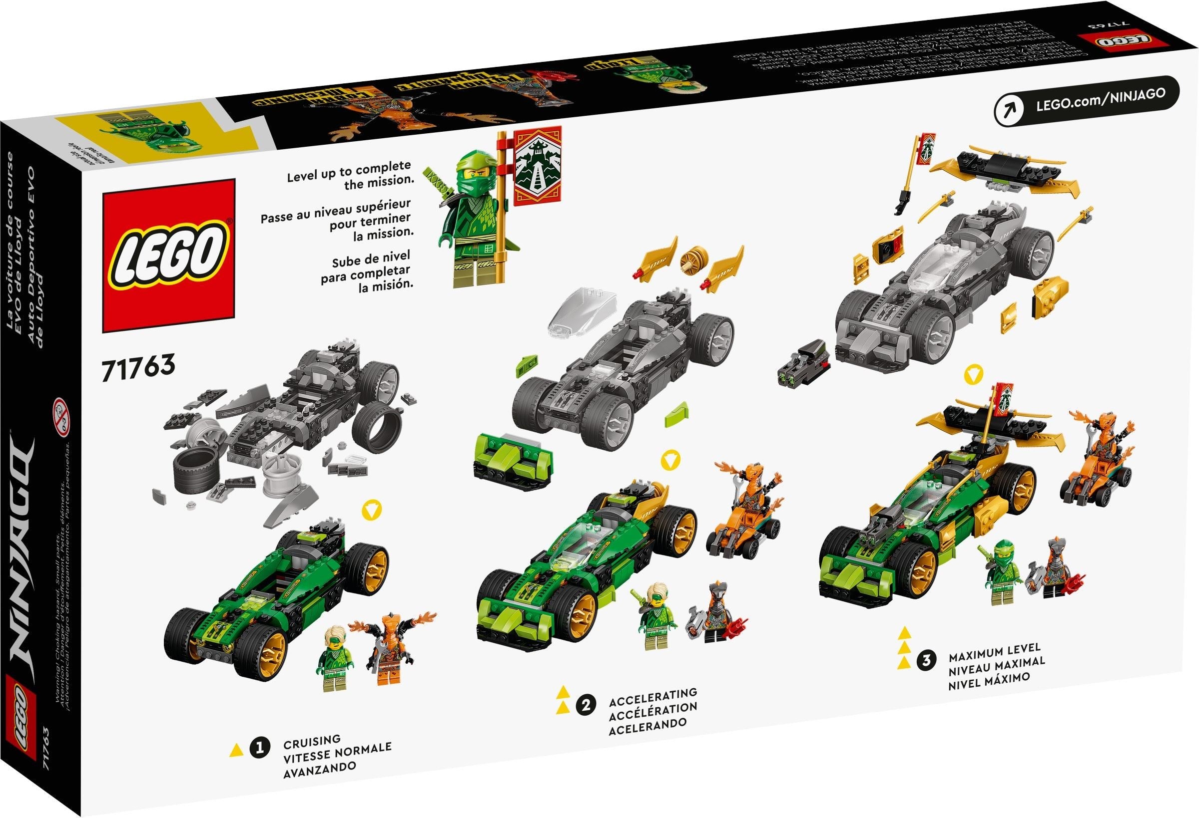 LEGO Ninjago Lloyd's Race Car EVO #71763