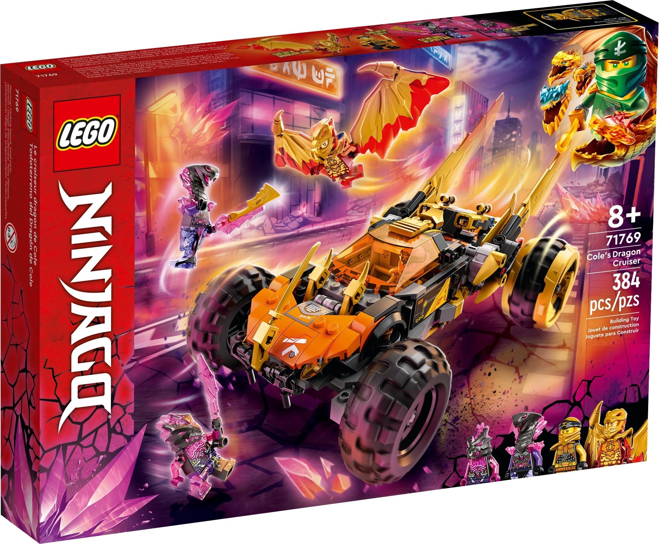 LEGO Ninjago Cole's Dragon Cruiser #71769