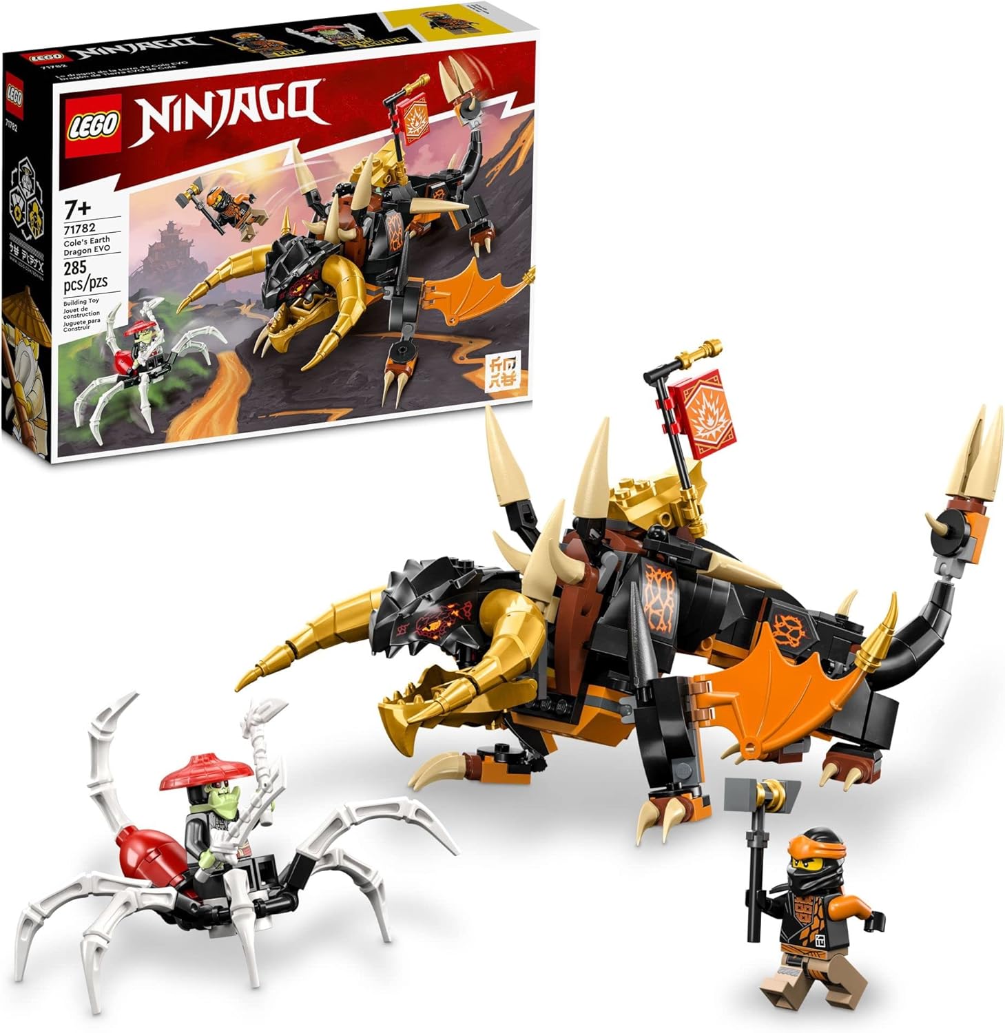 LEGO Ninjago Cole's Earth Dragon EVO #71782