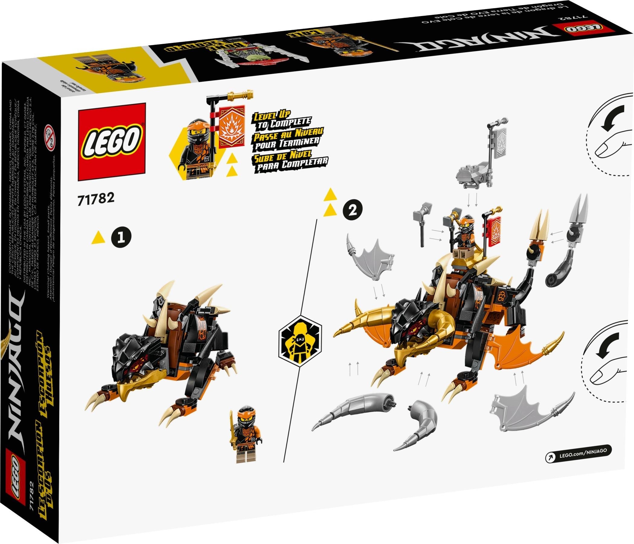 LEGO Ninjago Cole's Earth Dragon EVO #71782