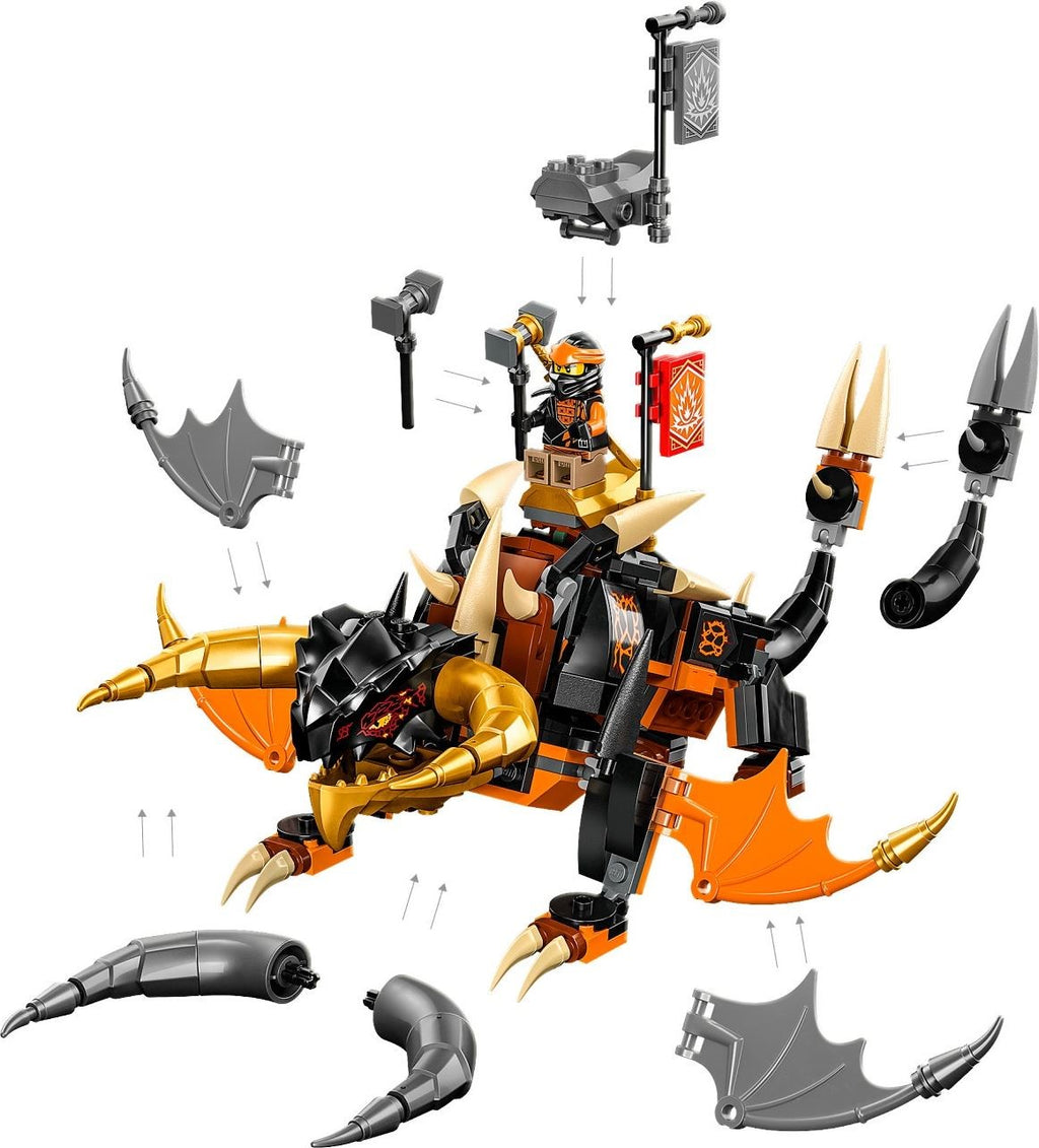 LEGO Ninjago Cole's Earth Dragon EVO #71782