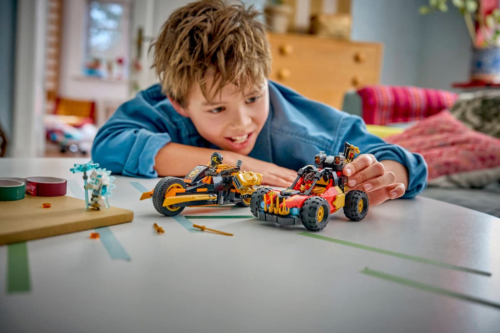 LEGO® NINJAGO Kai & Cole's Combiner Vehicles 71864