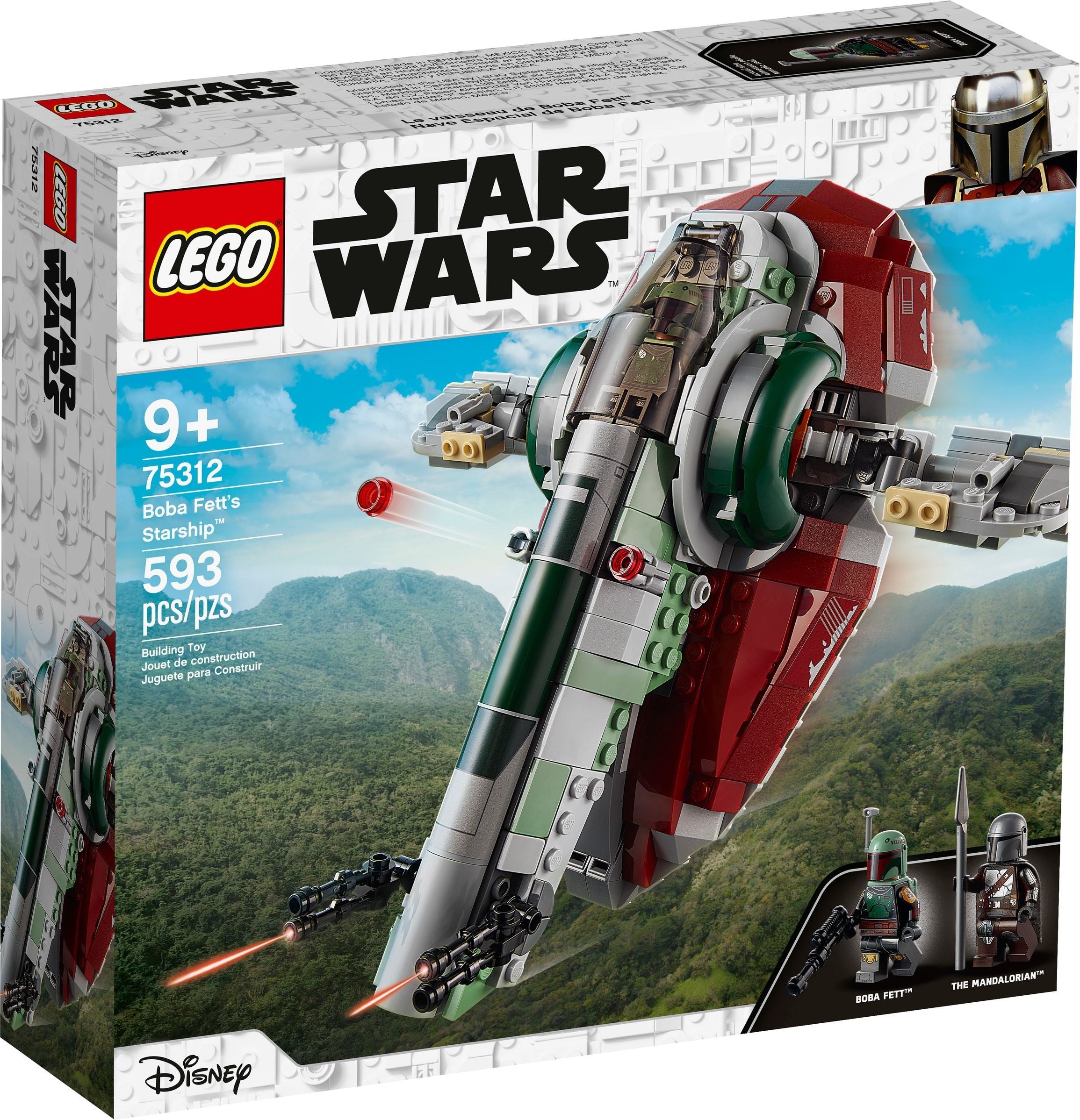 LEGO Star Wars Boba Fett's Starship #75312