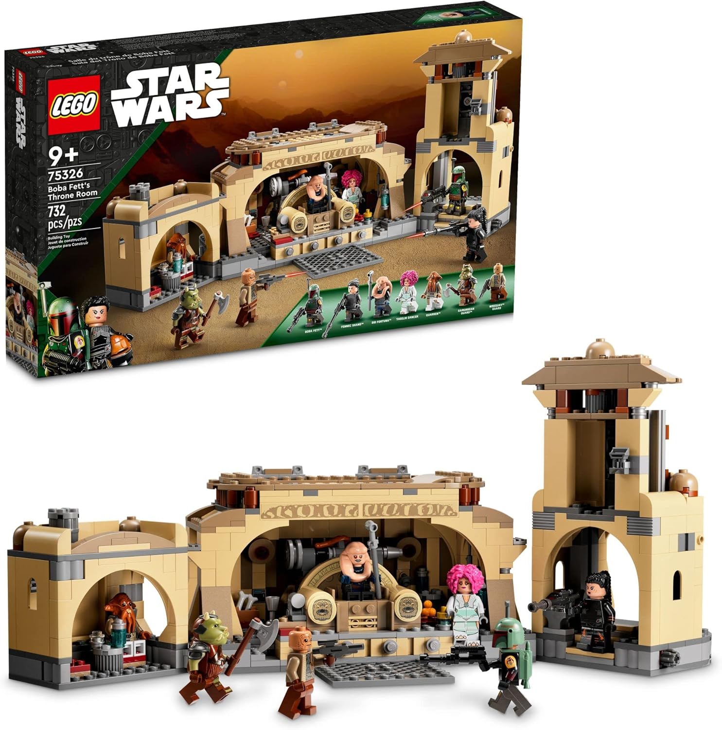 LEGO Star Wars Boba Fett's Throne Room #75326