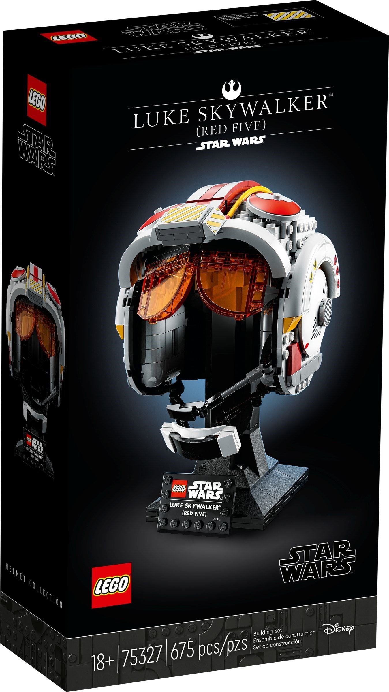 LEGO Star Wars Luke Skywalker Red 5 Helmet #75327