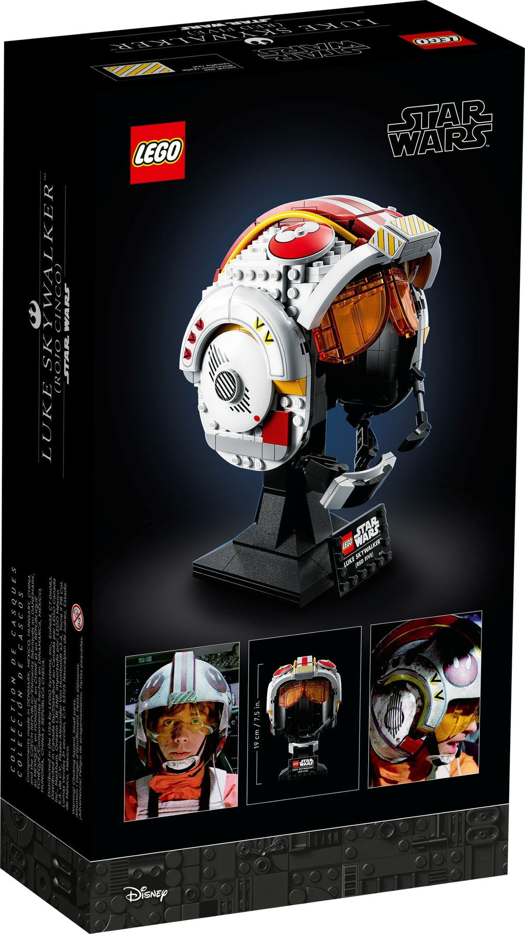 LEGO Star Wars Luke Skywalker Red 5 Helmet #75327