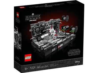 LEGO Star Wars Death Star Trench Run Diorama 75329