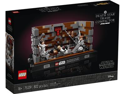 LEGO Star Wars Death Star Trash Compactor Diorama 75339