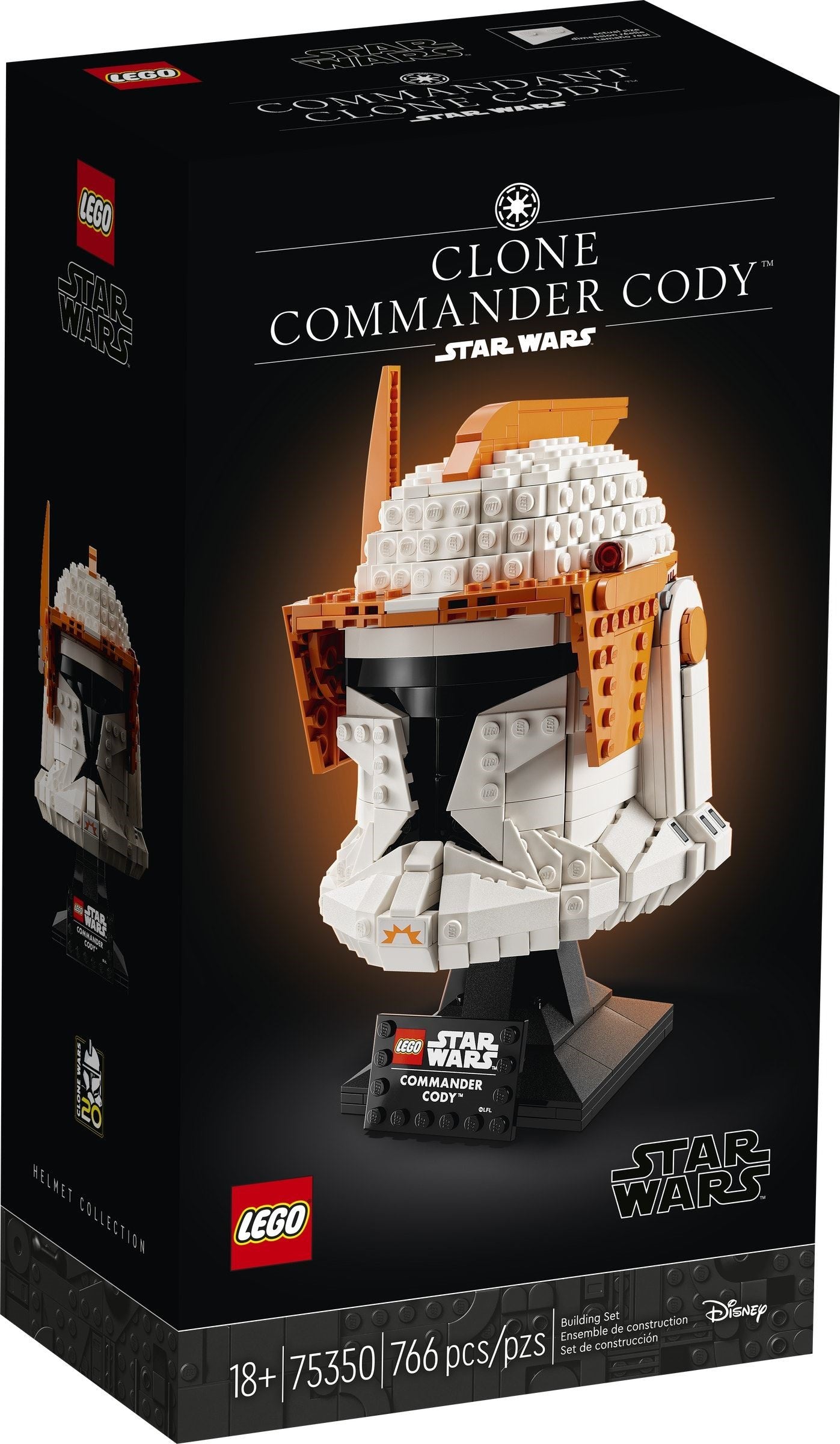 LEGO Star Wars Clone Commander Cody Helmet #75350