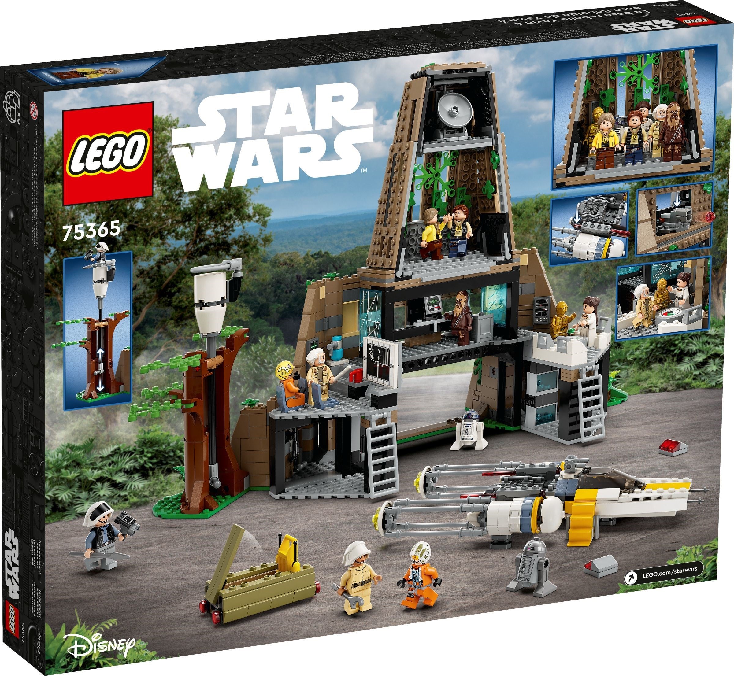 LEGO Star Wars Yavin 4 Rebel Base #75365
