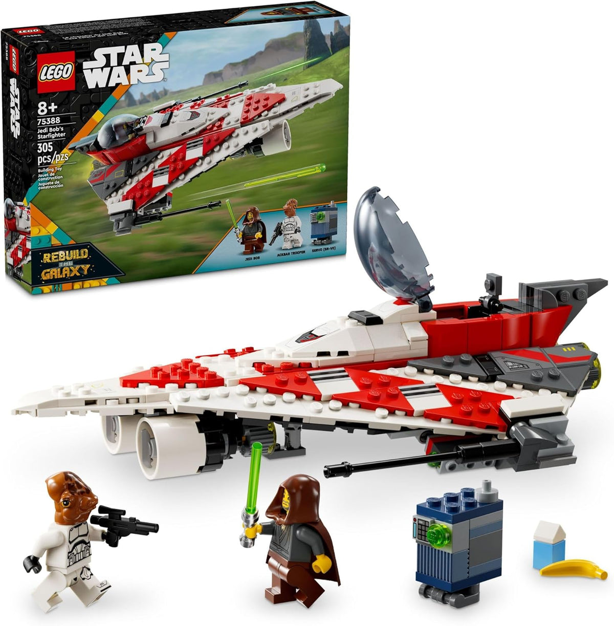 LEGO® Star Wars Jedi Bob's Starfighter 75388