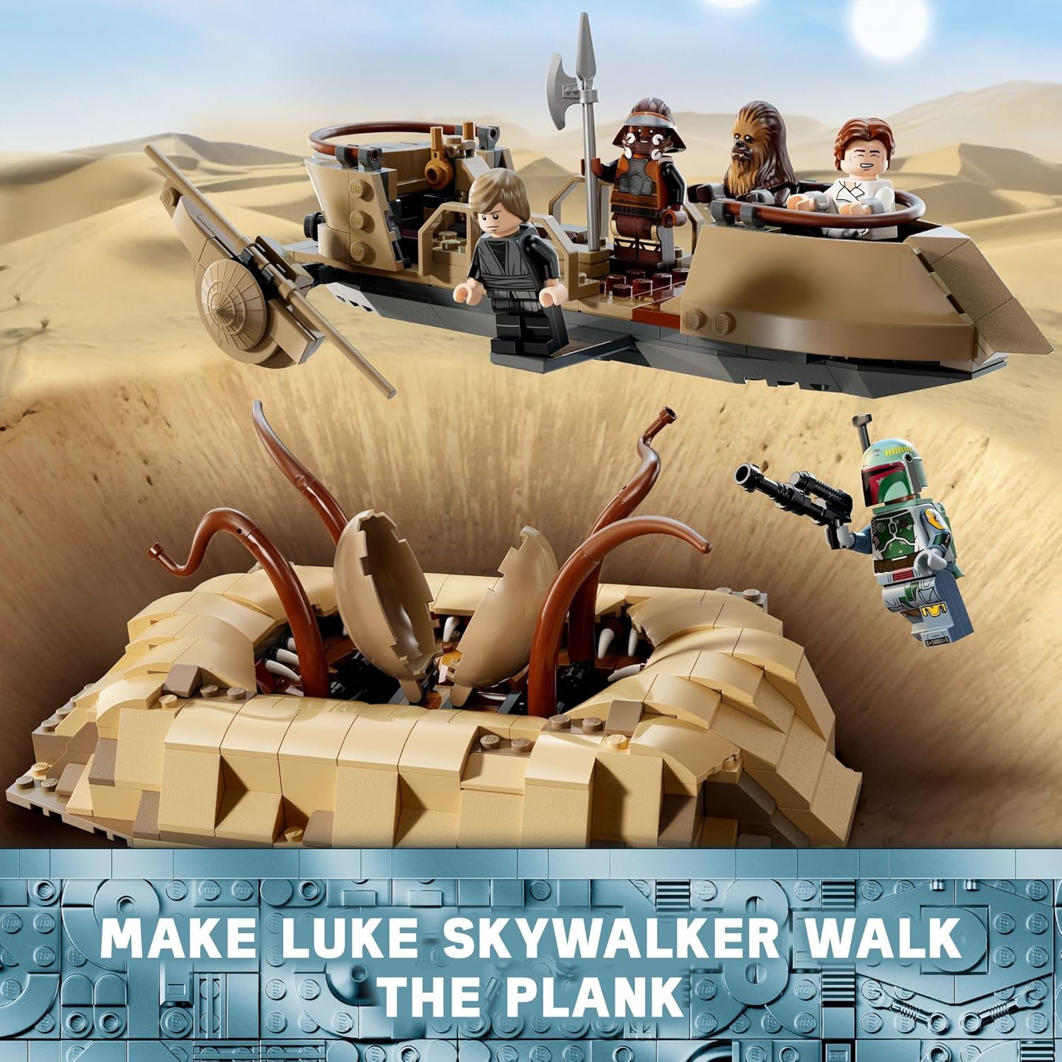 LEGO Star Wars Desert Skiff & Sarlacc Pit 75396