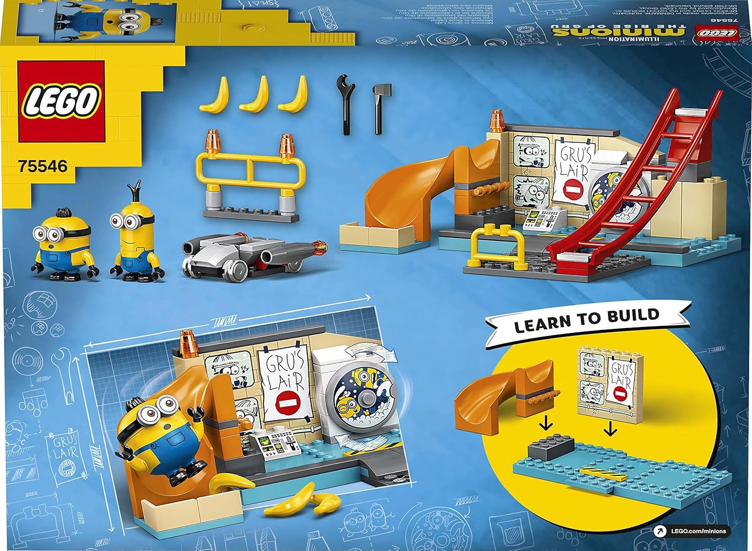 LEGO Minions: The Rise of Gru - Minions in Gru's Lab #75546