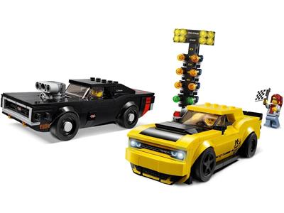 LEGO Speed Champions 2018 Dodge Challenger SRT Demon & 1970 Dodge Charger 75893