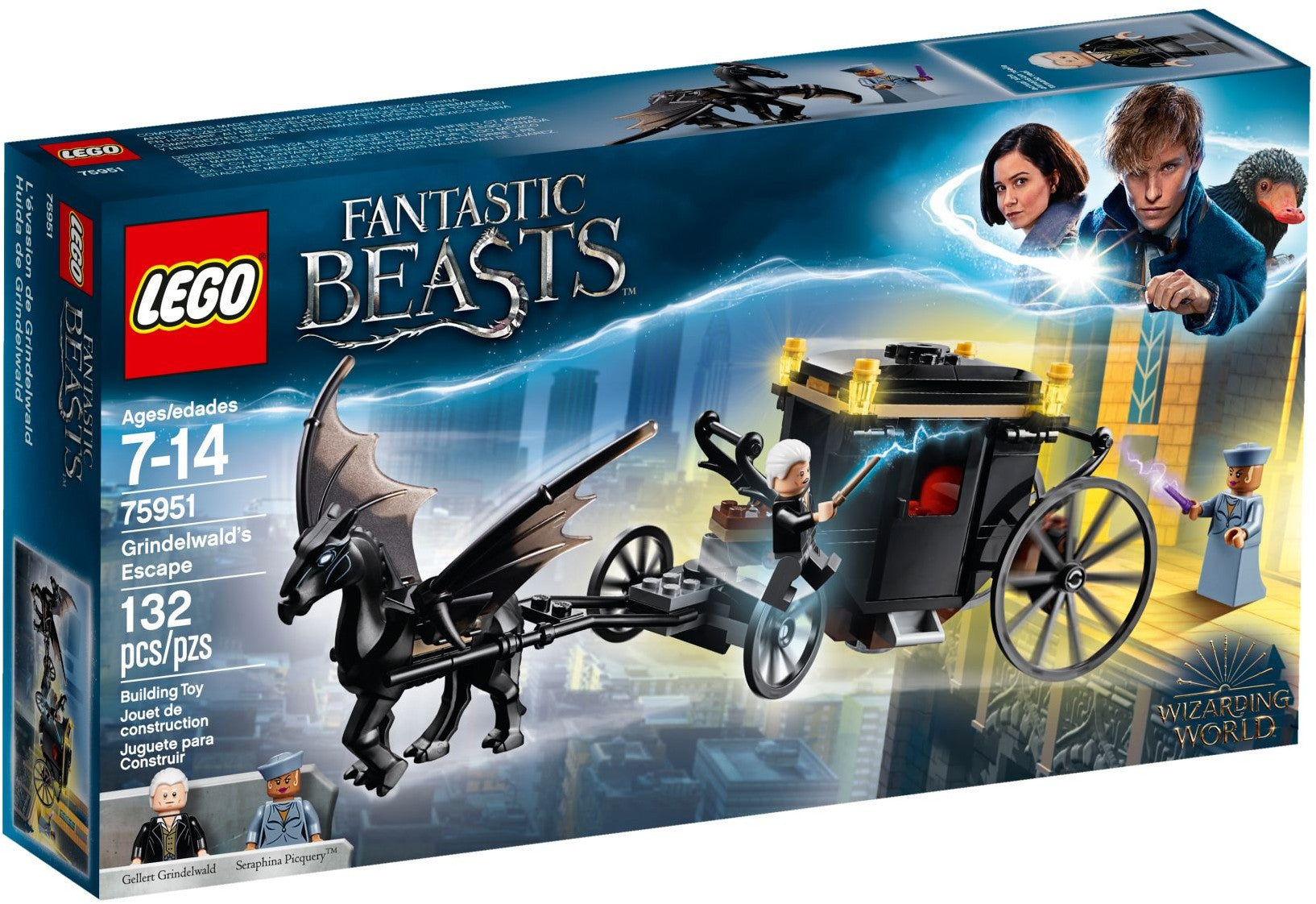LEGO Harry Potter Fantastic Beasts Grindelwad's Escape #75951