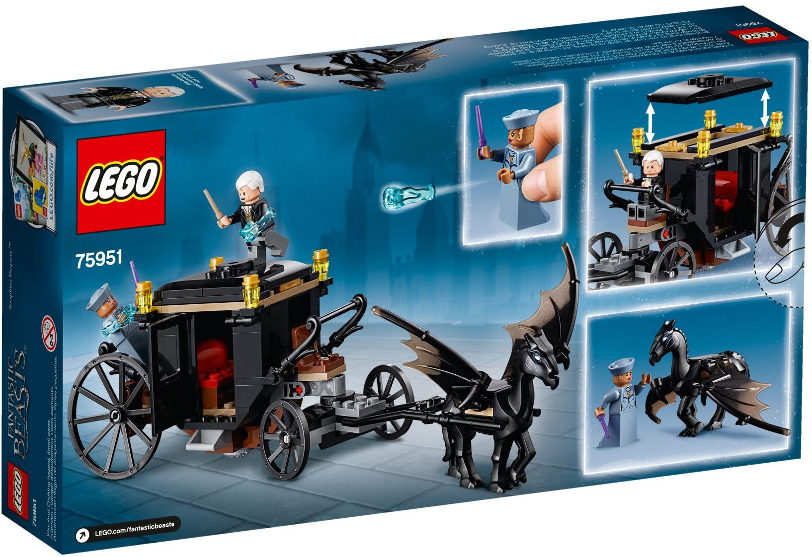 LEGO Harry Potter Fantastic Beasts Grindelwad's Escape #75951