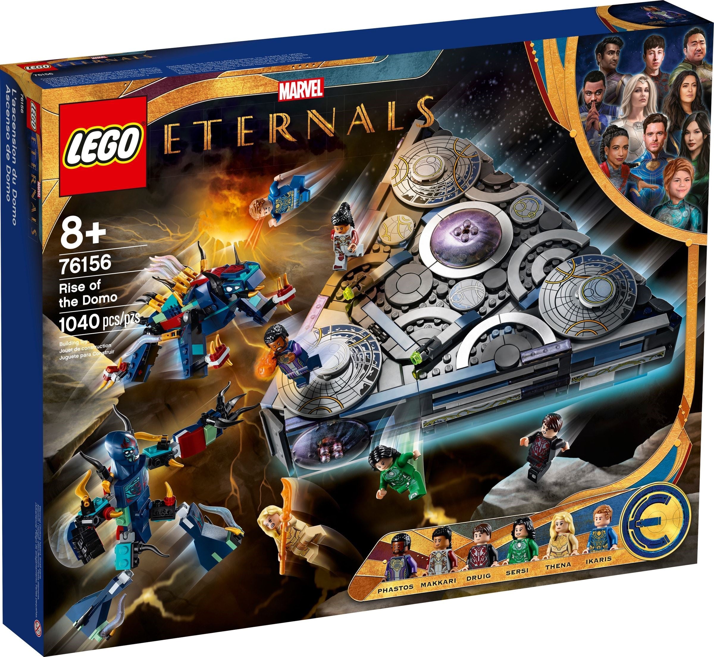 LEGO Marvel Eternals Rise of the Domo #76156