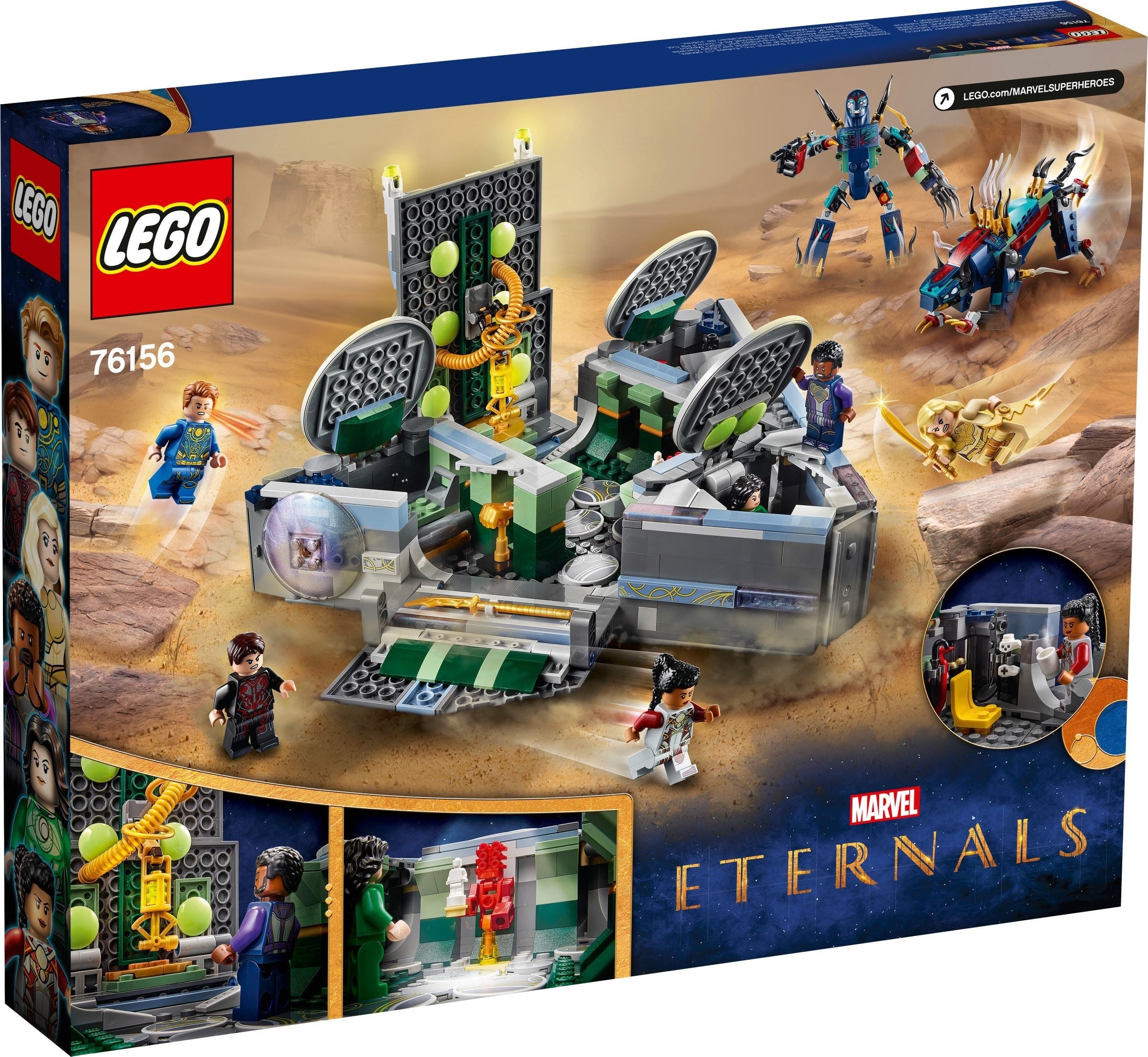 LEGO Marvel Eternals Rise of the Domo #76156